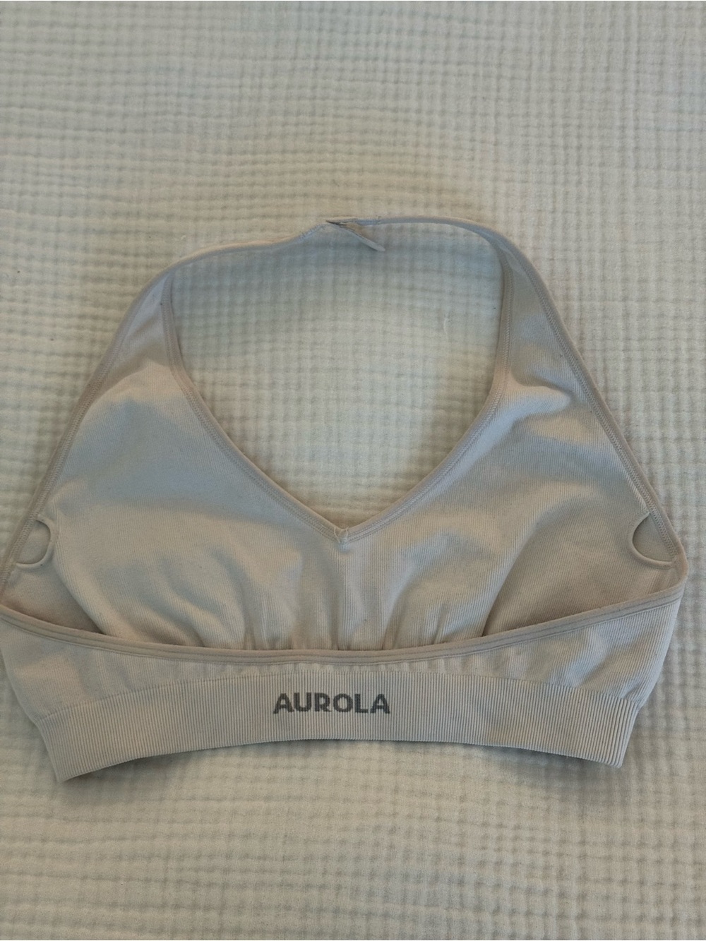 Aurola Women's Seamless Sports Bra - White